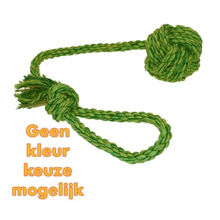 Happy Pet Nuts For Werpflostouw Met Touwbal