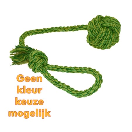 Happy Pet Nuts For Werpflostouw Met Touwbal