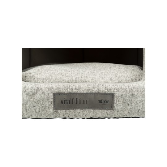 Trixie Hondenmand Huis Noah Vitaal Schuimrubber Lichtgrijs