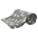 Trixie Hondendeken Kenny Fleece Bot / Pootjes Grijs