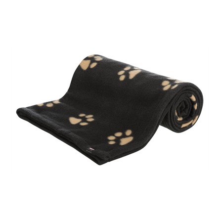 Trixie Barney Fleece Hondendeken Zwart / Beige Ass