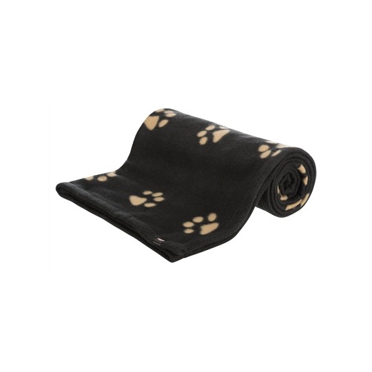 Trixie Barney Fleece Hondendeken Zwart / Beige Ass