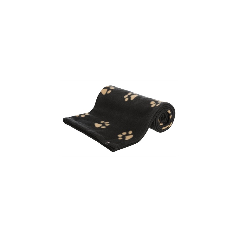 Trixie Barney Fleece Hondendeken Zwart / Beige Ass