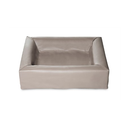 Bia Bed Kunstleer Hoes Hondenmand Taupe