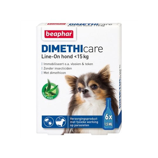 Beaphar Dimethicare Line-On Hond Tegen Vlooien En Teken