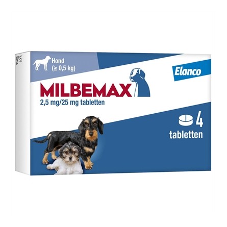 Milbemax Tablet Ontworming Puppy / Kleine Hond