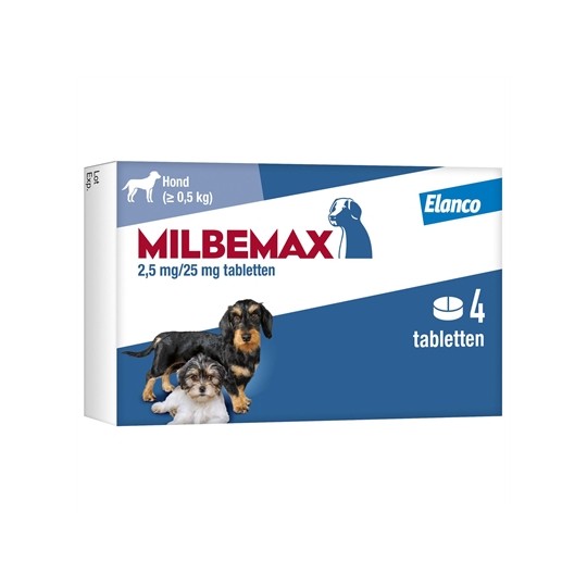 Milbemax Tablet Ontworming Puppy / Kleine Hond