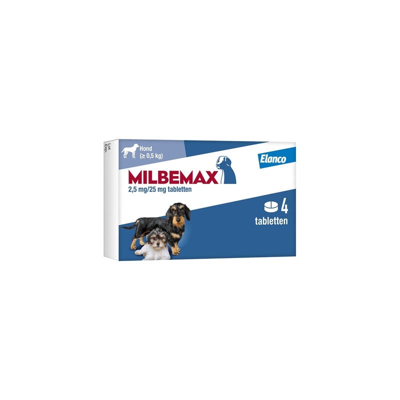 Milbemax Tablet Ontworming Puppy / Kleine Hond
