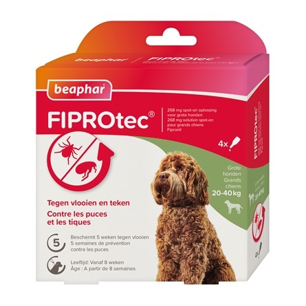 Beaphar Fiprotec Hond Tegen Teken En Vlooien