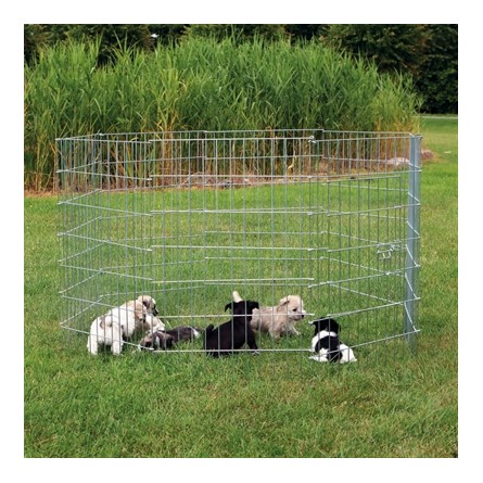 Trixie Natura Puppyren Gegalvaniseerd Metaal 8 Panelen