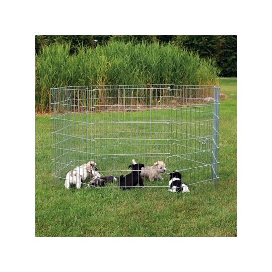 Trixie Natura Puppyren Gegalvaniseerd Metaal 8 Panelen