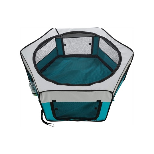 Trixie Puppy Ren Turquoise / Grijs