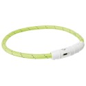 Trixie Lichtgevende Halsband Hond Flash Usb Tpu / Nylon Groen