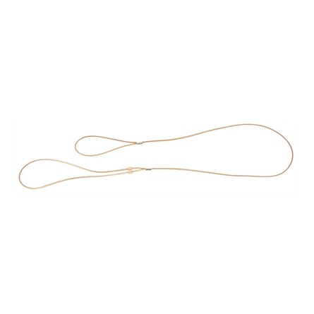 Hunter Showlijn Rond Leer Naturel