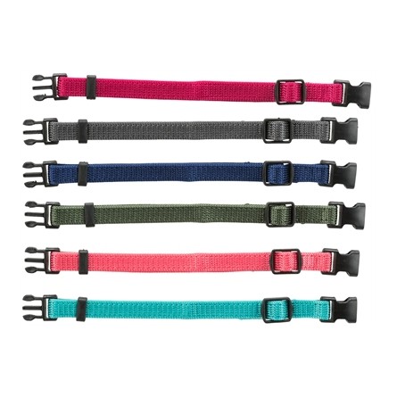 Trixie Puppy Halsbandset Fuchsia/Grafiet/Indigo/Groen/Koraal/Blauw