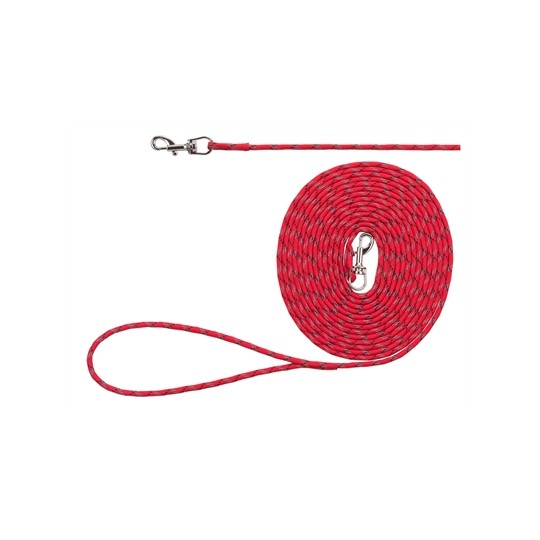 Trixie Hondenriem Junior Sleeplijn Lang Rood