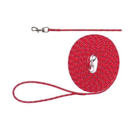 Trixie Hondenriem Junior Sleeplijn Lang Rood