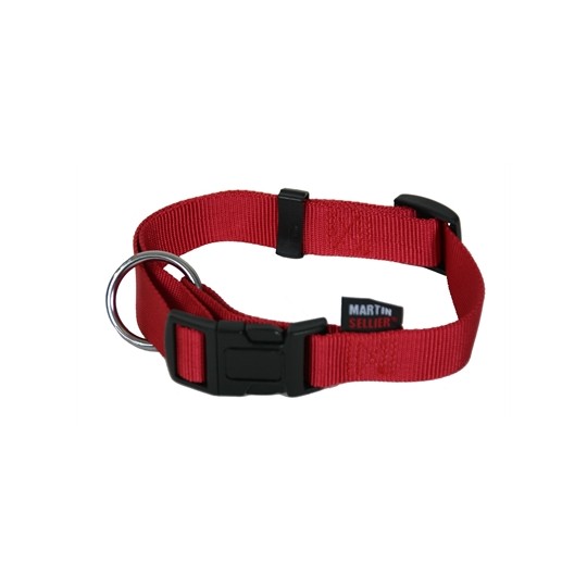 Martin Halsband Basic Nylon Rood