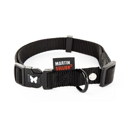 Martin Halsband Verstelbaar Nylon Zwart