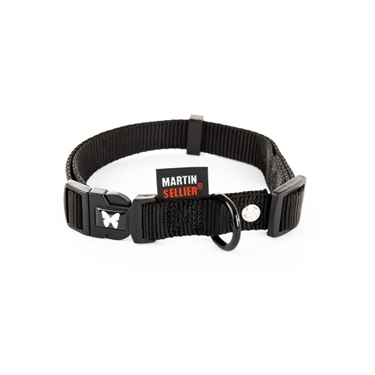 Martin Halsband Verstelbaar Nylon Zwart