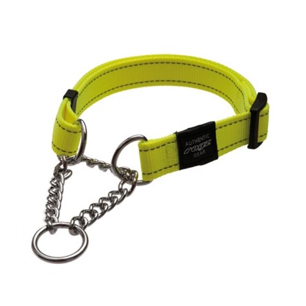 Rogz For Dogs Fanbelt Halfslip Halsband Geel