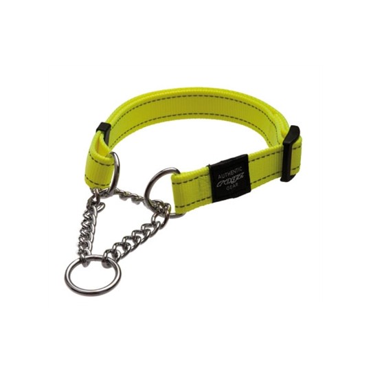 Rogz For Dogs Fanbelt Halfslip Halsband Geel