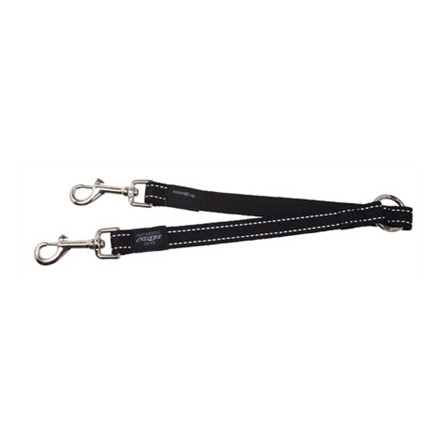 Rogz For Dogs Fanbelt Splitter Zwart