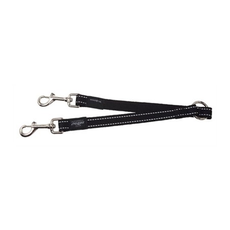 Rogz For Dogs Fanbelt Splitter Zwart