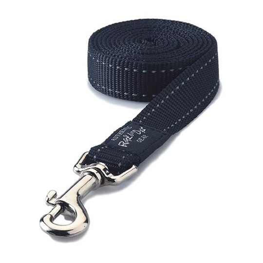Rogz For Dogs Fanbelt Long Lijn Zwart