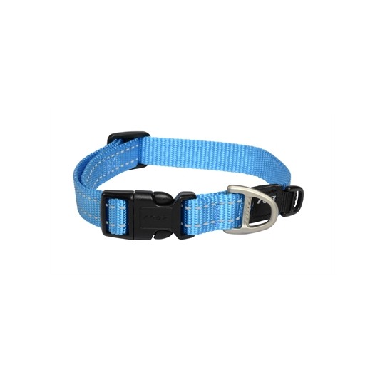 Rogz For Dogs Snake Halsband Turquoise