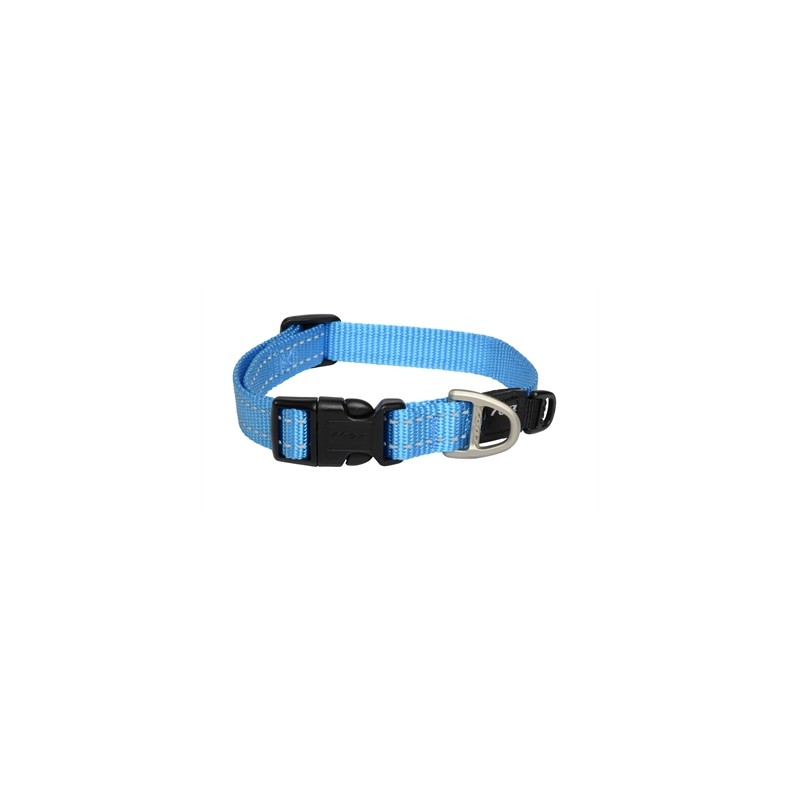 Rogz For Dogs Snake Halsband Turquoise