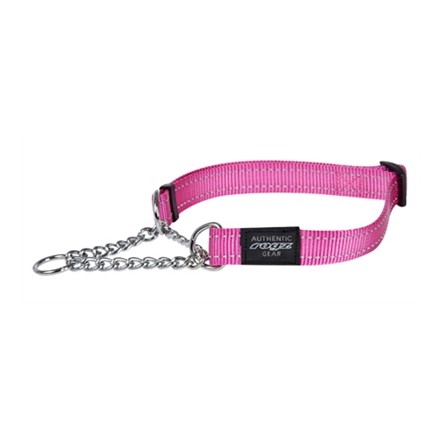 Rogz For Dogs Fanbelt Halfslip Halsband Roze