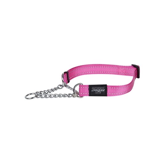 Rogz For Dogs Fanbelt Halfslip Halsband Roze