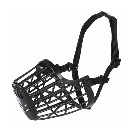 Trixie Muilkorf Kunststof Zwart