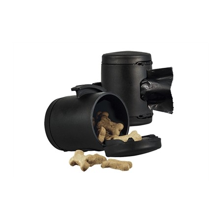 Flexi Poepzak / Snackbox Zwart