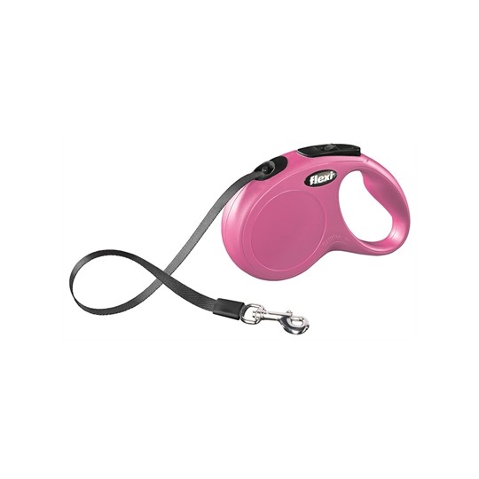 Flexi Rollijn Classic Tape Roze