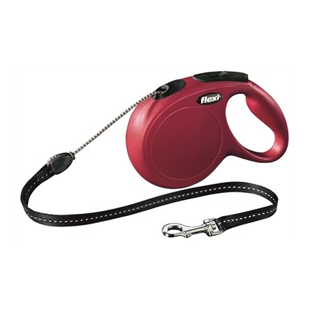 Flexi Rollijn Classic Cord Rood