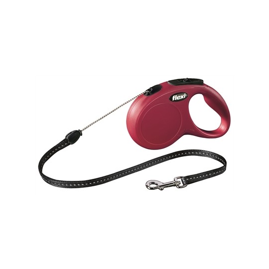 Flexi Rollijn Classic Cord Rood