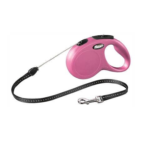 Flexi Rollijn Classic Cord Roze