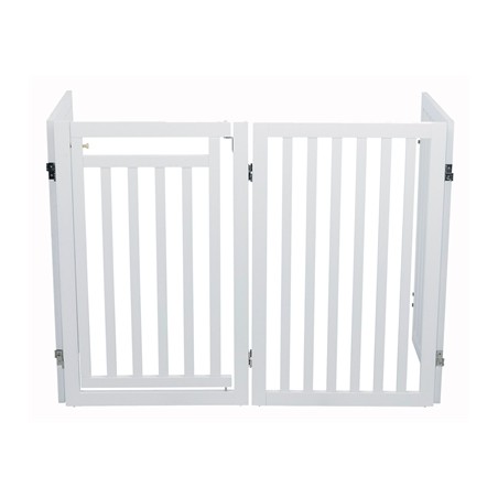 Trixie Hondenhek Met Deur Wit