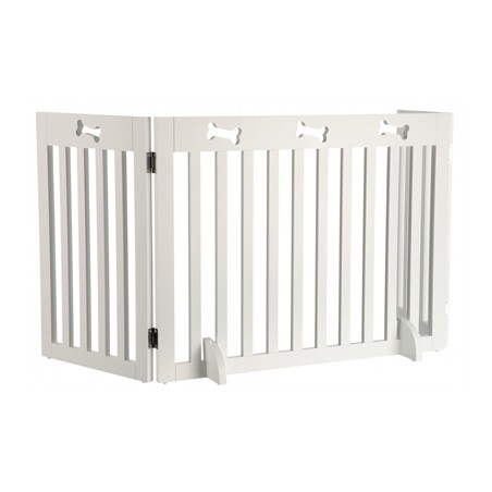 Trixie Afsluithek Wit 3 Panelen