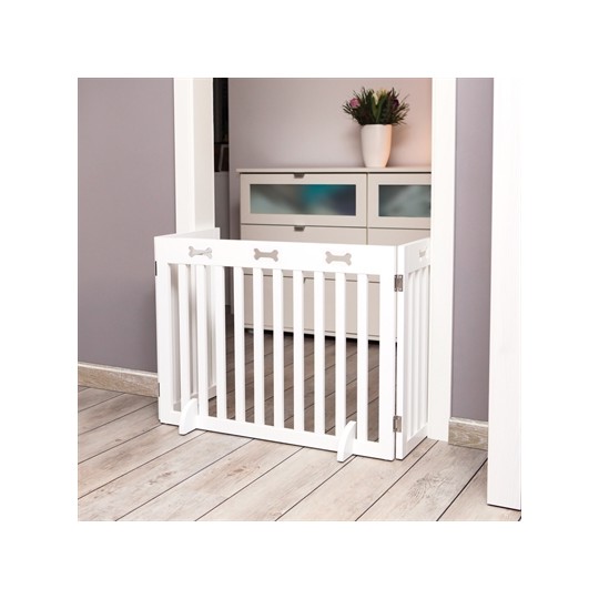 Trixie Afsluithek Wit 3 Panelen