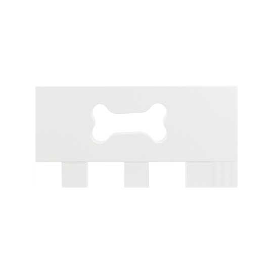 Trixie Afsluithek Wit 3 Panelen