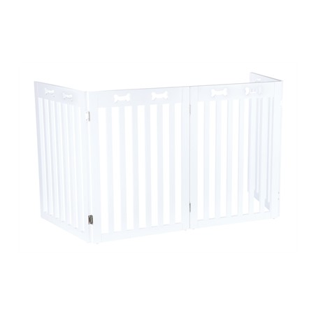 Trixie Afsluithek Wit 4 Panelen