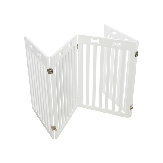 Trixie Afsluithek Wit 4 Panelen