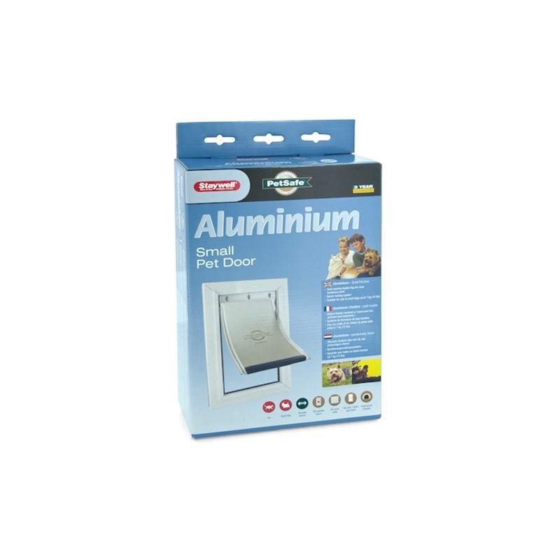 Petsafe Hondenluik Tot 7 Kg Aluminium Wit