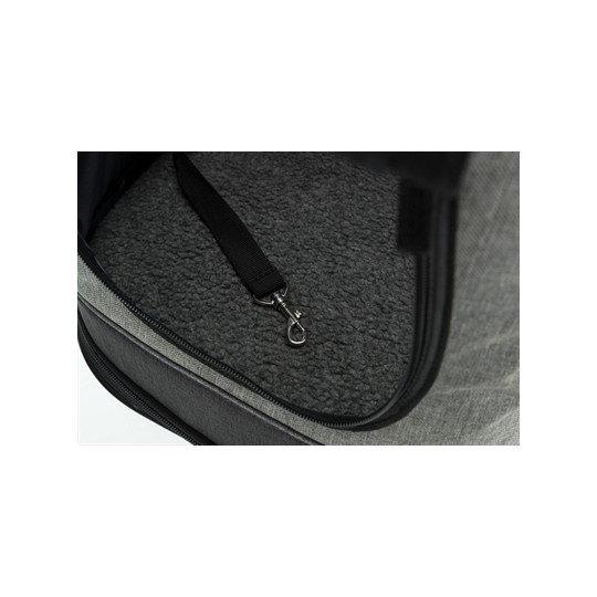 Trixie Hondentas Timon Zwart / Grijs