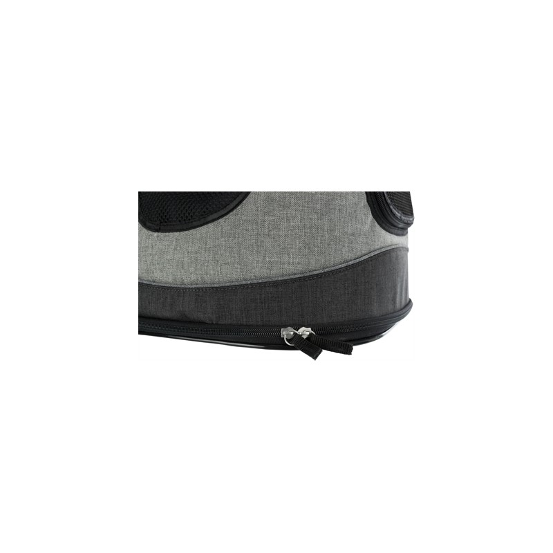 Trixie Hondentas Timon Zwart / Grijs