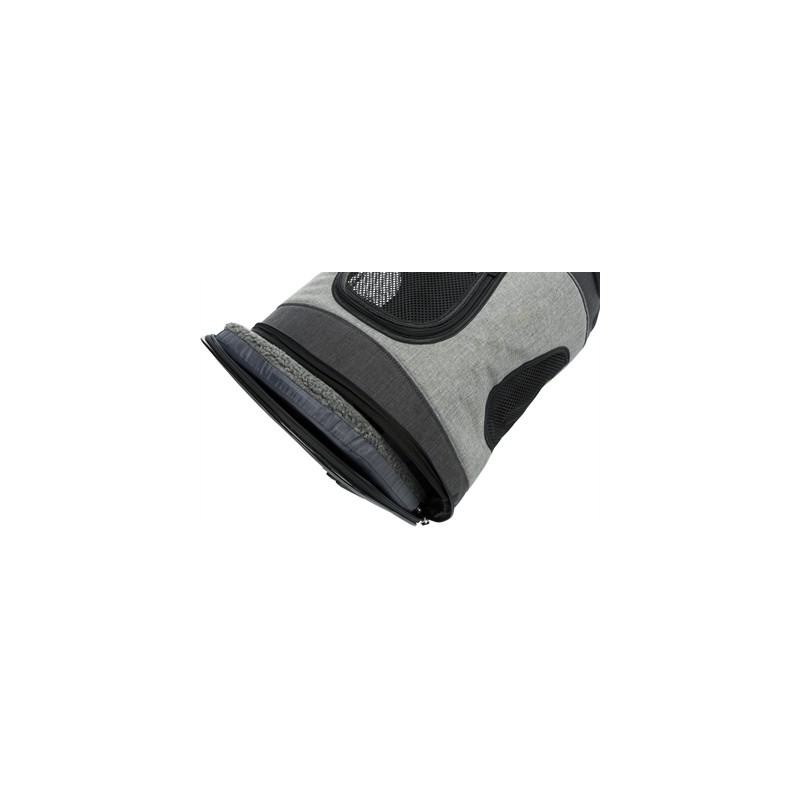 Trixie Hondentas Timon Zwart / Grijs