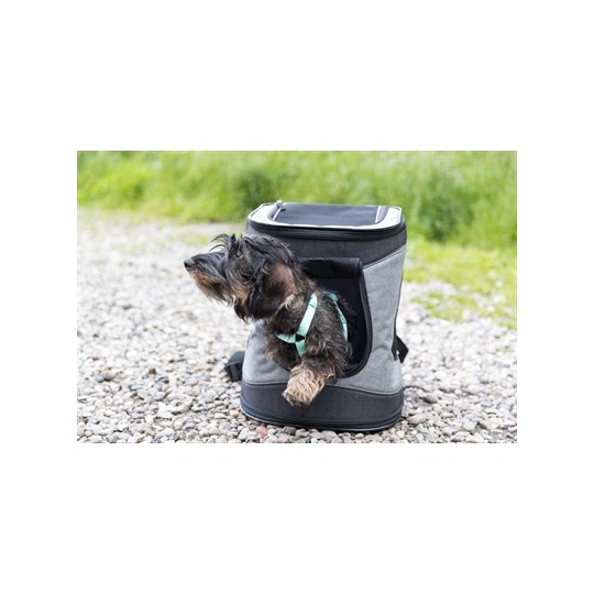 Trixie Hondentas Timon Zwart / Grijs